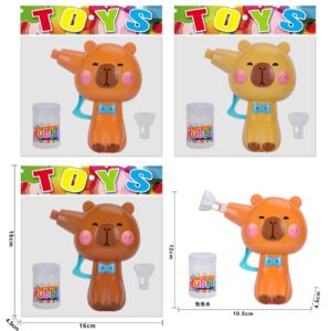 Capybara Bubble Gun