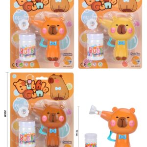 Capybara Bubble Gun (Blister Card)