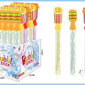 Fries Burger Popcorn Bubble Wand