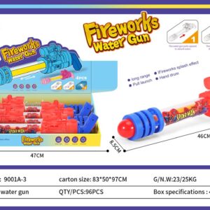 46CM Spider-Man Gatling Firework Water Cannon