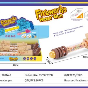 46CM Capybara Gatling Firework Water Cannon