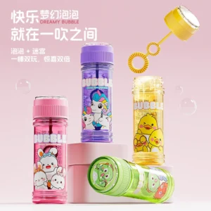 Cartoon Maze Bubble Wand – Mini Handheld Toy