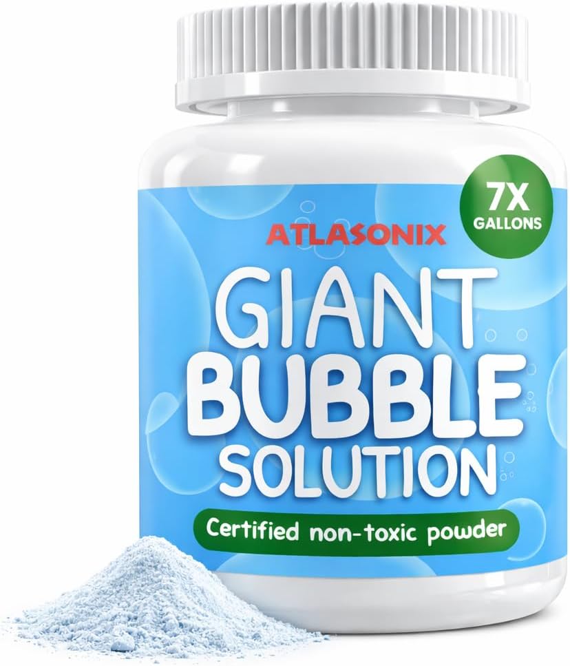 Giant Bubble Solution Mix Powder - Makes 7 Gallons (896 OZ)