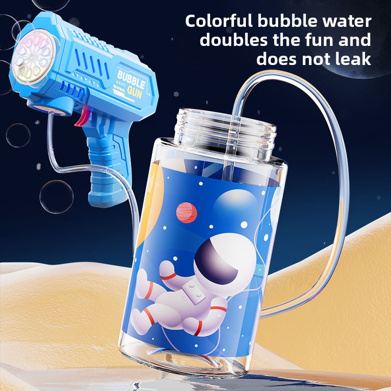 Red Electric Bubble Machine Gun - Hand-Held Bubble Blaster - Image 4