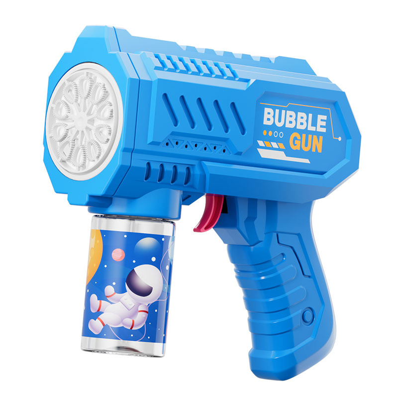 Red Electric Bubble Machine Gun - Hand-Held Bubble Blaster - Image 5