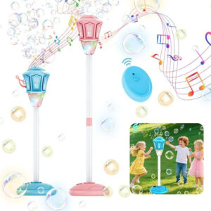 LED Streetlight Bubble Machine