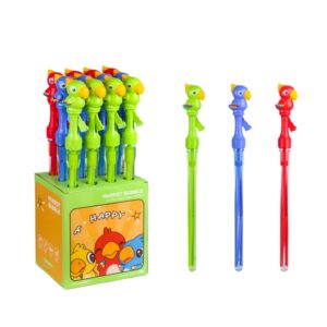 Cartoon Parrot Sword Bubble Sticks