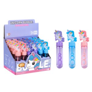Unicorn Bubble Sticks 24PCS Set