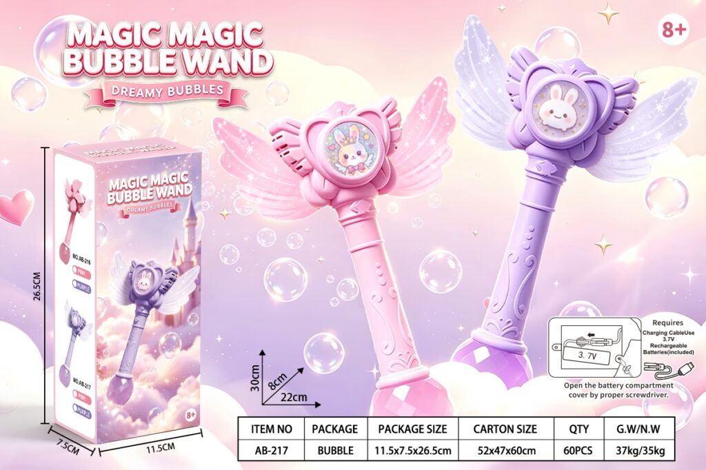 Electric Magic Bubble Wand