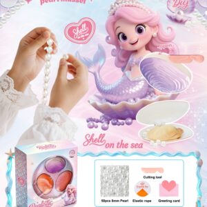DIY Gem Shell Bracelet Kit - Pearl, Standard