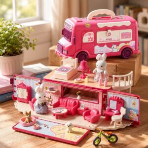 DIY funny bus playset for kids - wholesale from Yiwu, China