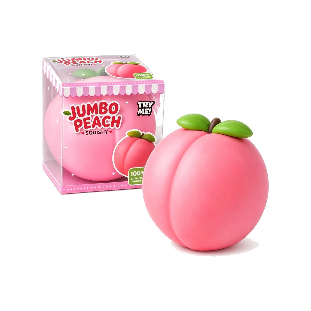 Jumbo Peach Squishy