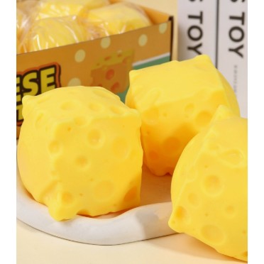 7cm Cheese Wheel Squishy