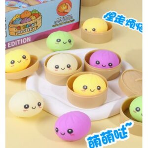 5.5cm Flour-Filled Bun Squishy