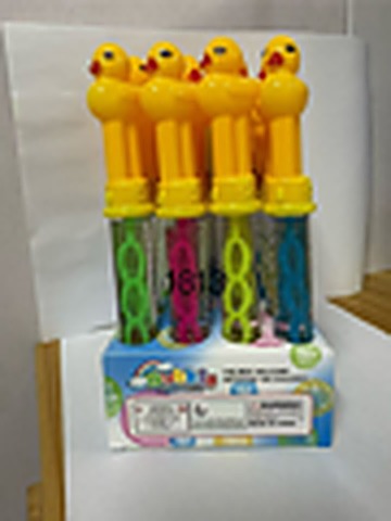 Duck Bubble Wand - 17cm Tube
